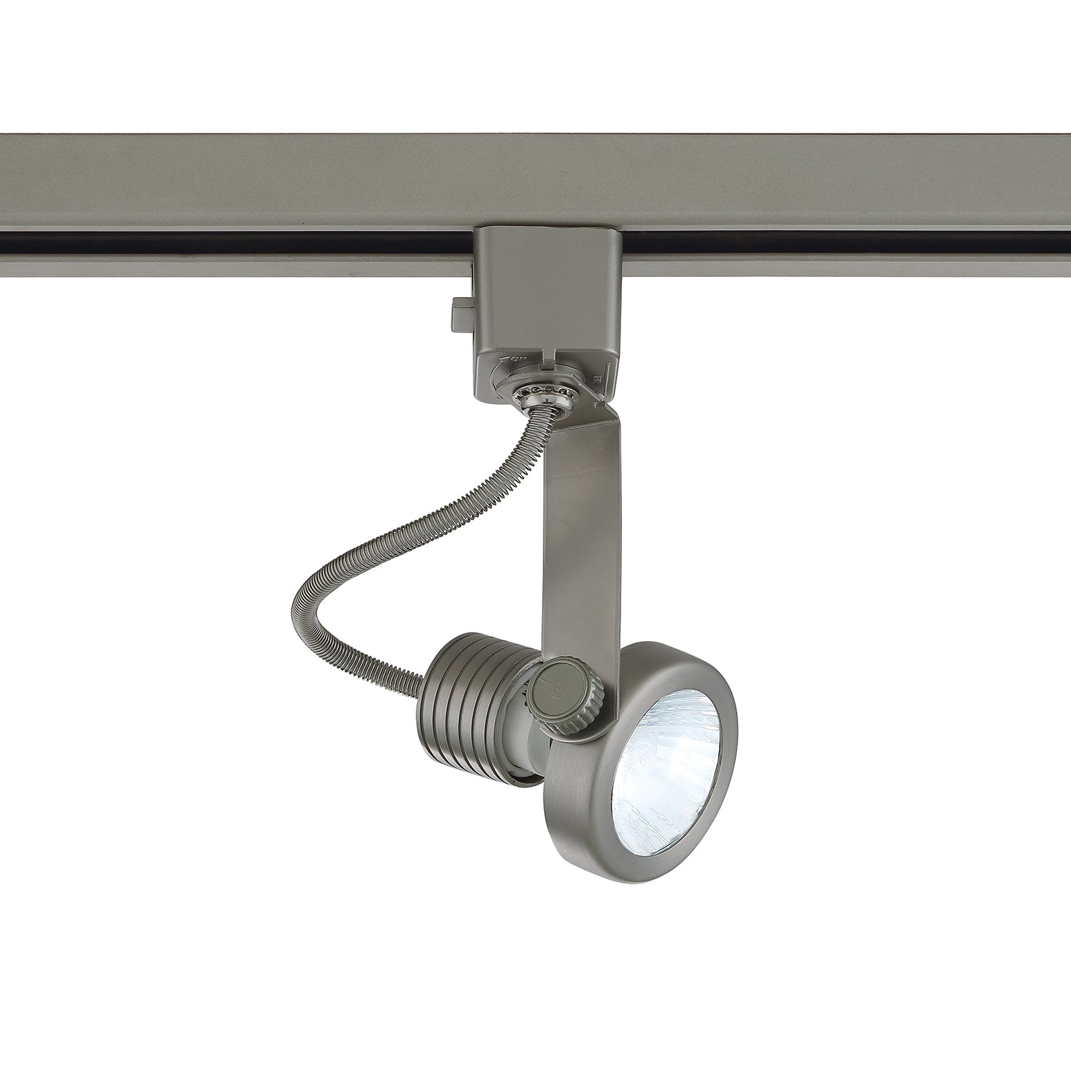 Line voltage track head cylinder in an Oil Rubbed Bronze finish for use with GU-10 base lamps - 27-BST