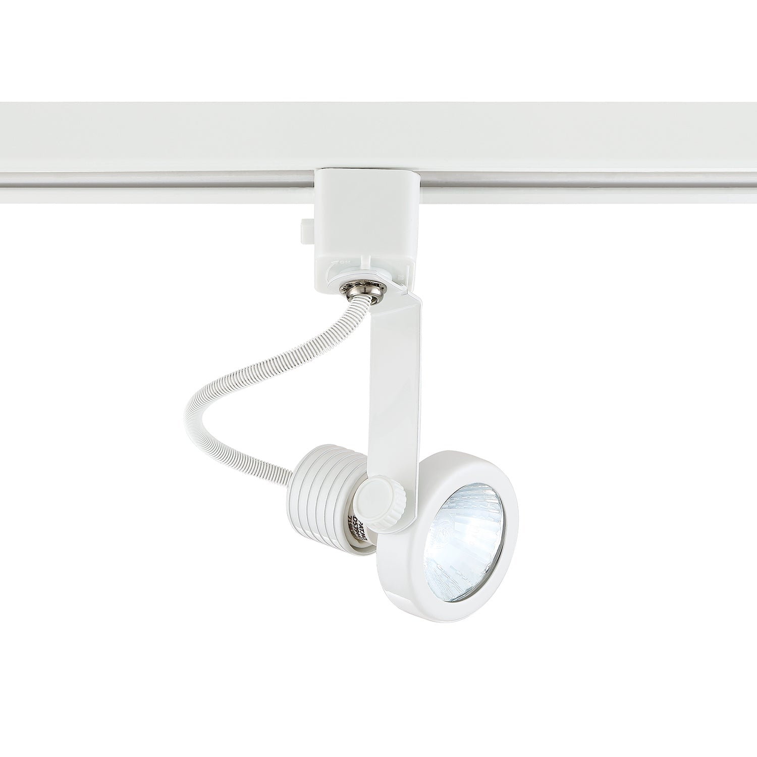 Line voltage track head cylinder in an Oil Rubbed Bronze finish for use with GU-10 base lamps - 27-WH