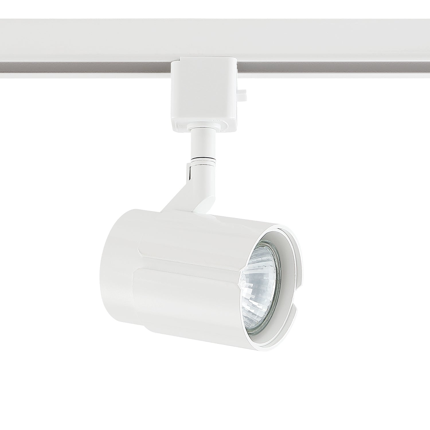 Line voltage track head cylinder in an Oil Rubbed Bronze finish for use with GU-10 base lamps - 29-WH