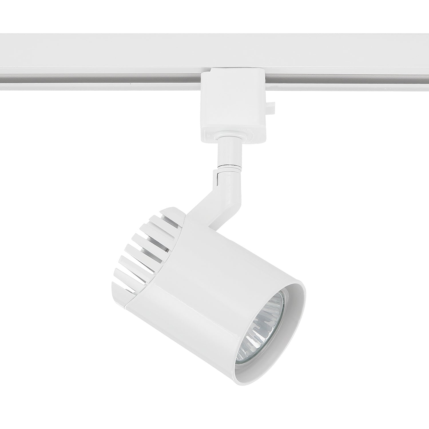 Line voltage track head cylinder in an Oil Rubbed Bronze finish for use with GU-10 base lamps - 39-WH