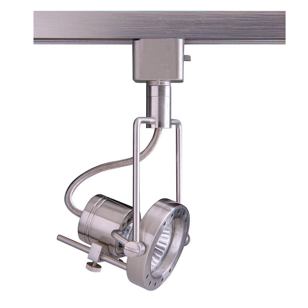 Line voltage track head cylinder in an Oil Rubbed Bronze finish for use with GU-10 base lamps - 4-SN