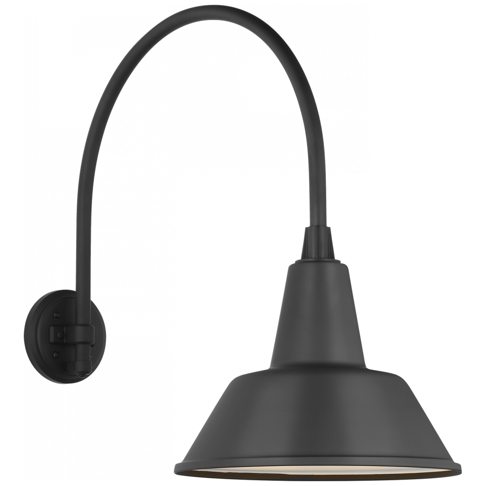 Academy 19.5" Arched Mack Barn Light