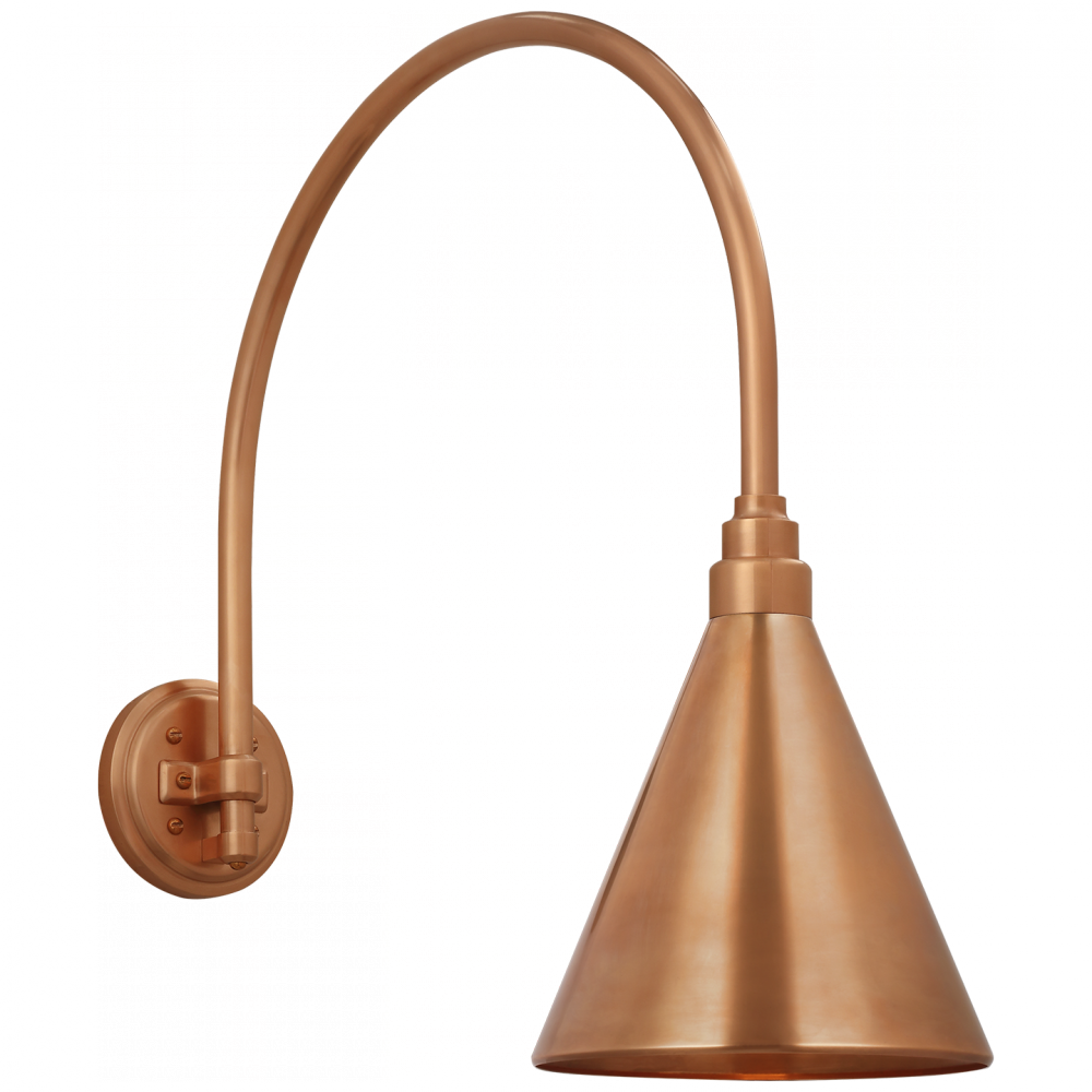Academy 19.5" Arched Mack Barn Light