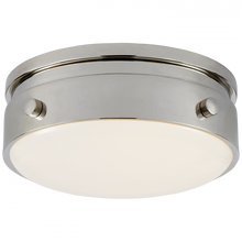 Load image into Gallery viewer, Hicks 5.5" Solitaire Flush Mount