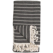 Load image into Gallery viewer, Striped Bamboo Towel - by Pokoloko