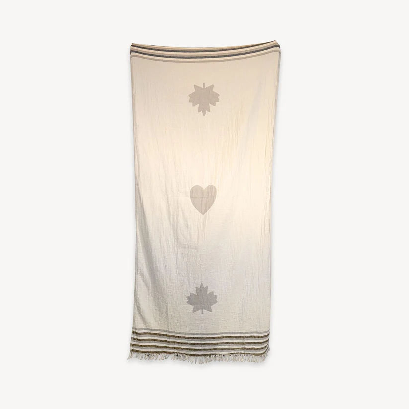 Canadian Heart Towel