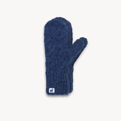 Hand-Knit Alpaca Mittens