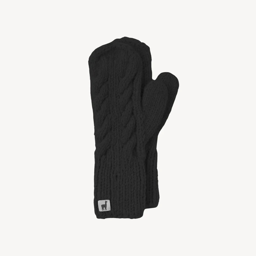 Hand-Knit Alpaca Mittens