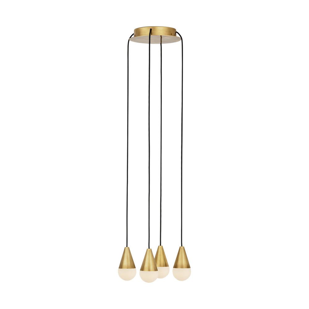 Cupola Alabaster 4 Light Chandelier