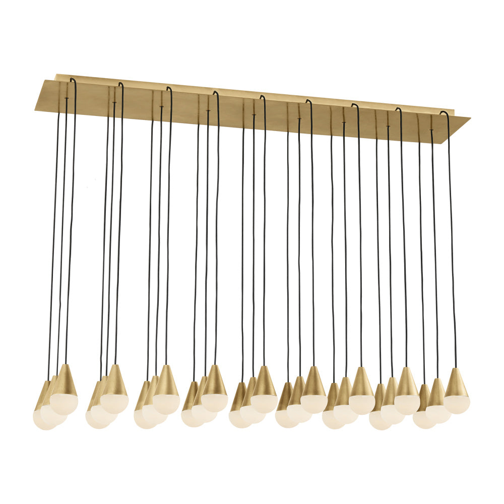 Cupola Alabaster 27 Light Chandelier
