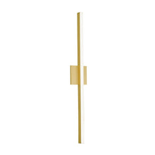 Load image into Gallery viewer, Vega 36-in Brushed Gold LED Wall Sconce