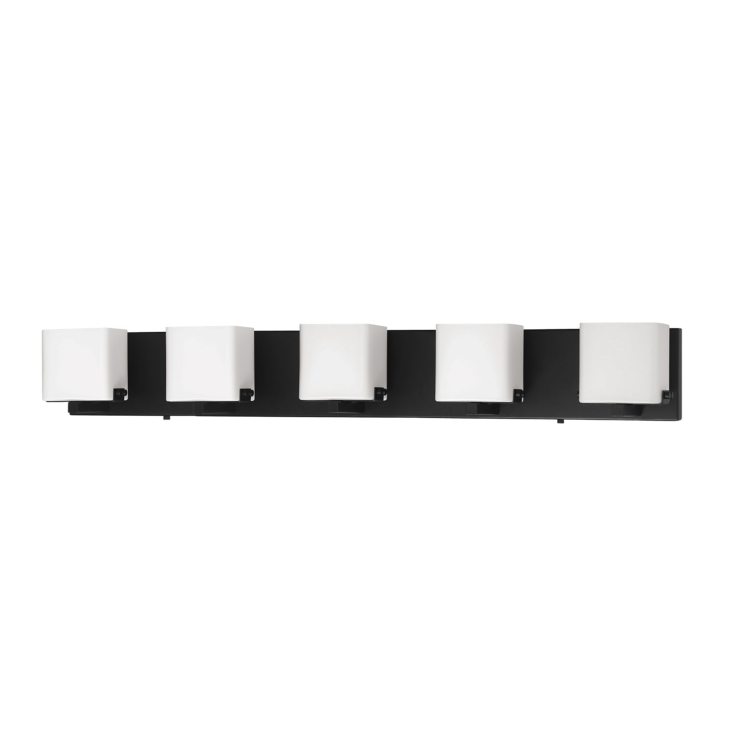 VEGA 3-Light Black Vanity Light - 5L-BLK