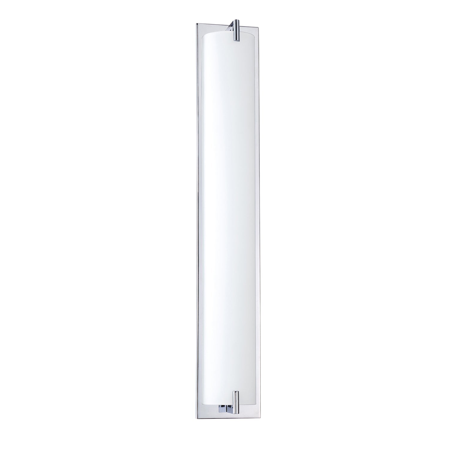 PARAMOUNT 4-Light Chrome Vanity Light with White Glass - 5L-CH