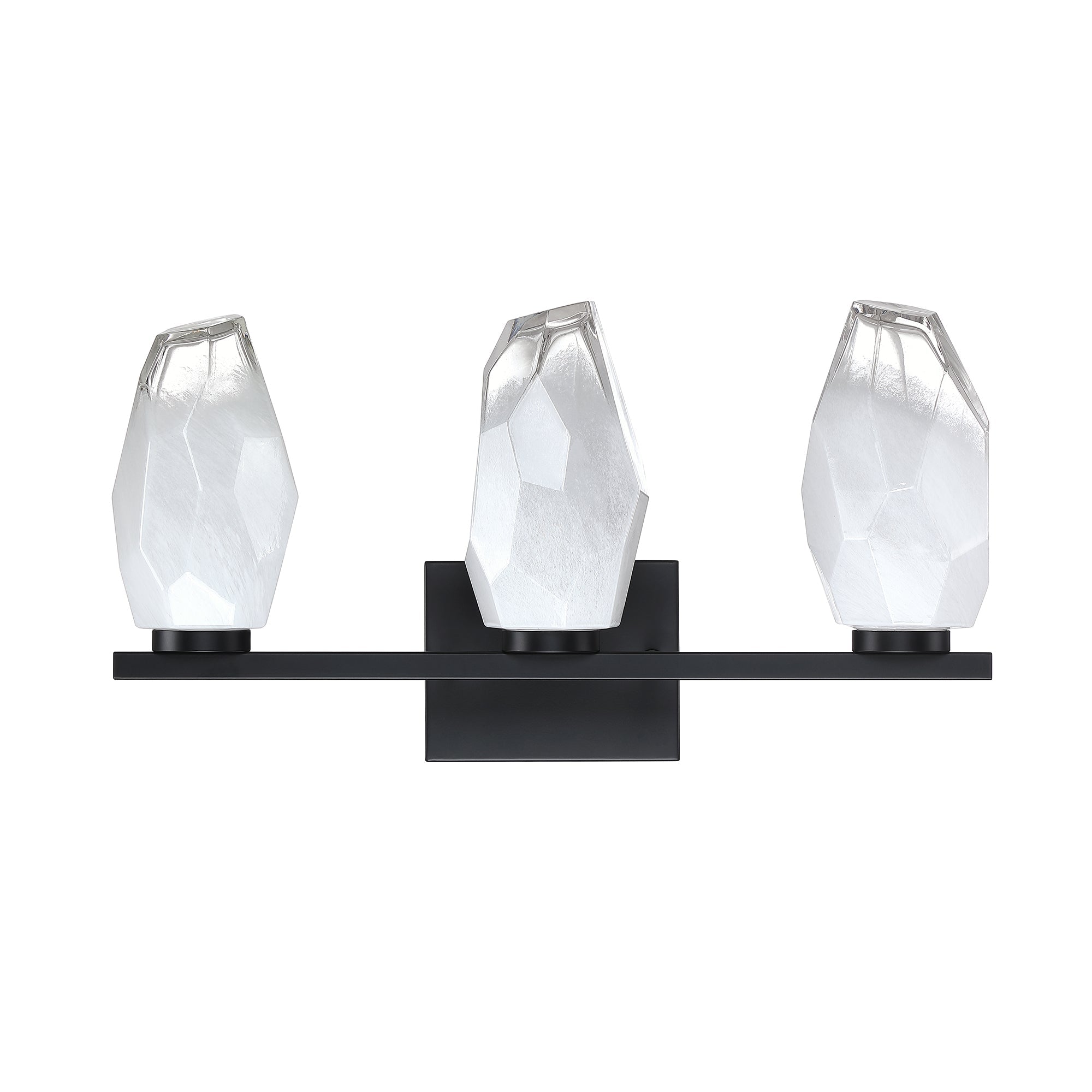 SOREN 3-Light Black Vanity - Black