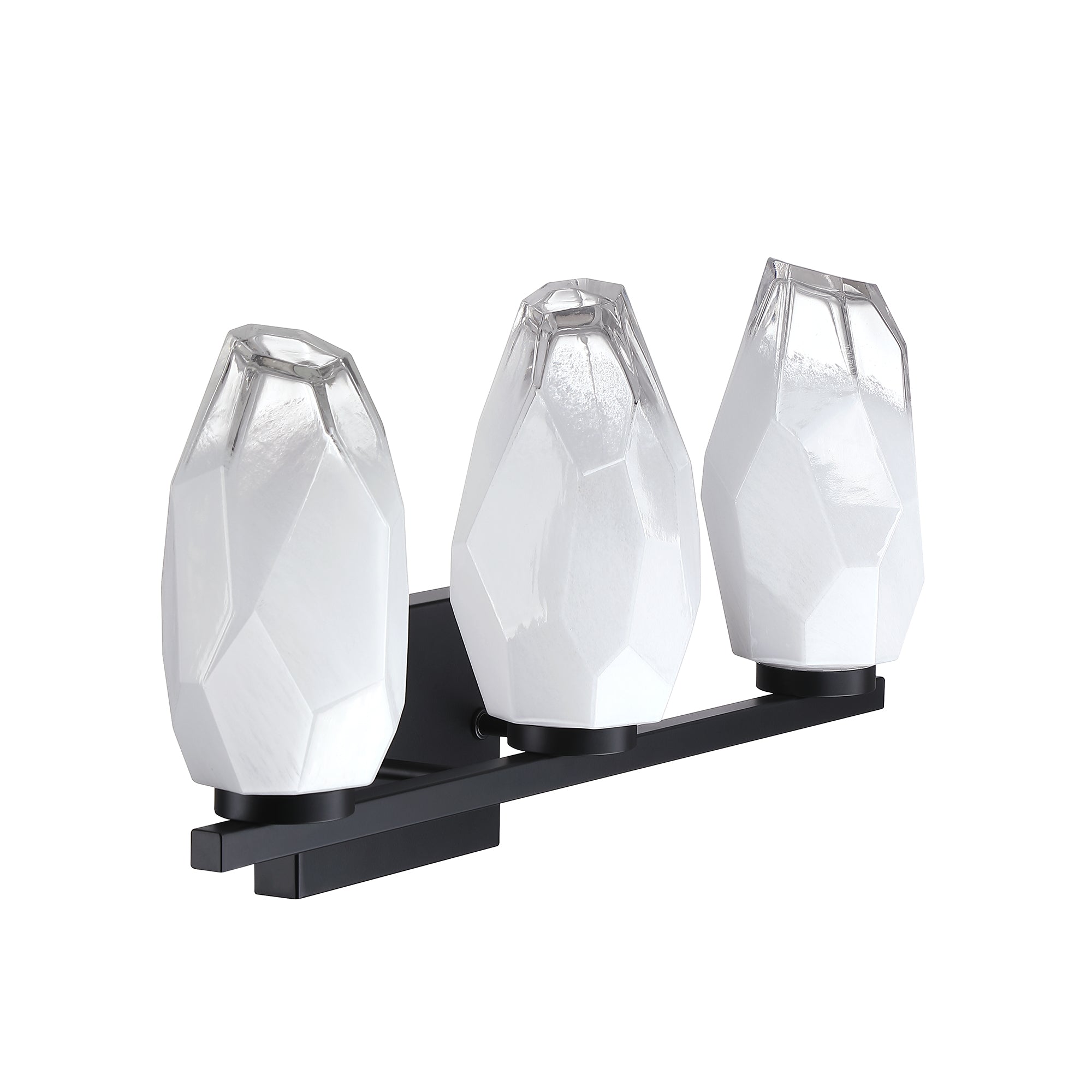 SOREN 3-Light Black Vanity - Black