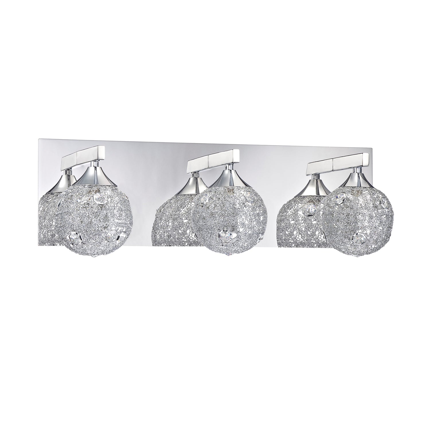 SOLARO 1-Light Chrome Vanity Light - 3L-CH