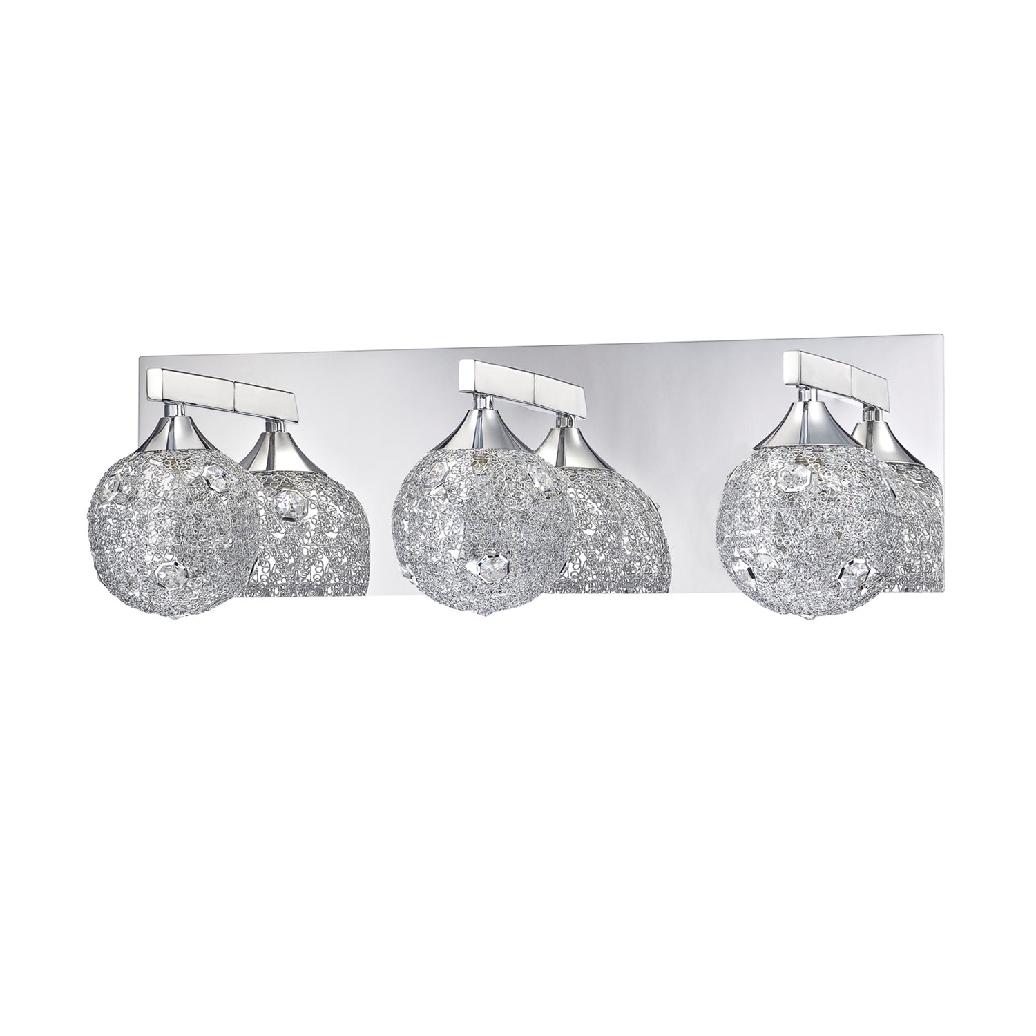 SOLARO 1-Light Chrome Vanity Light - 3L-CH
