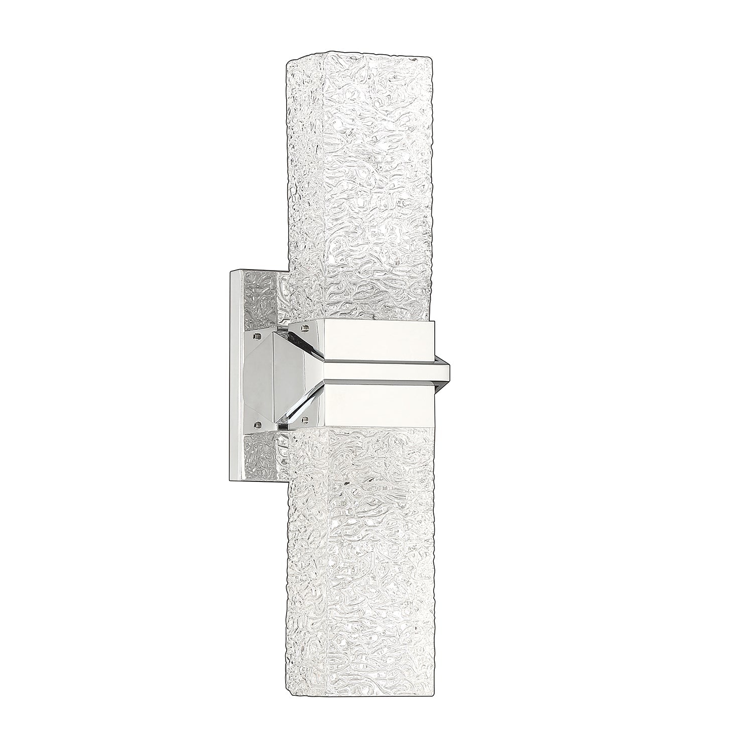 ICE 2-Light-LED Chrome Vanity Light - Chrome