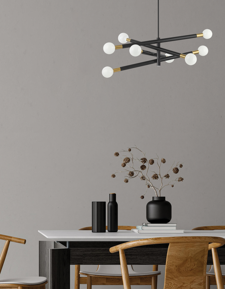 8LT Chandelier, MB & AGB