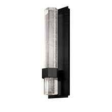 Load image into Gallery viewer, Warwick 15-in Black LED Wall Sconce