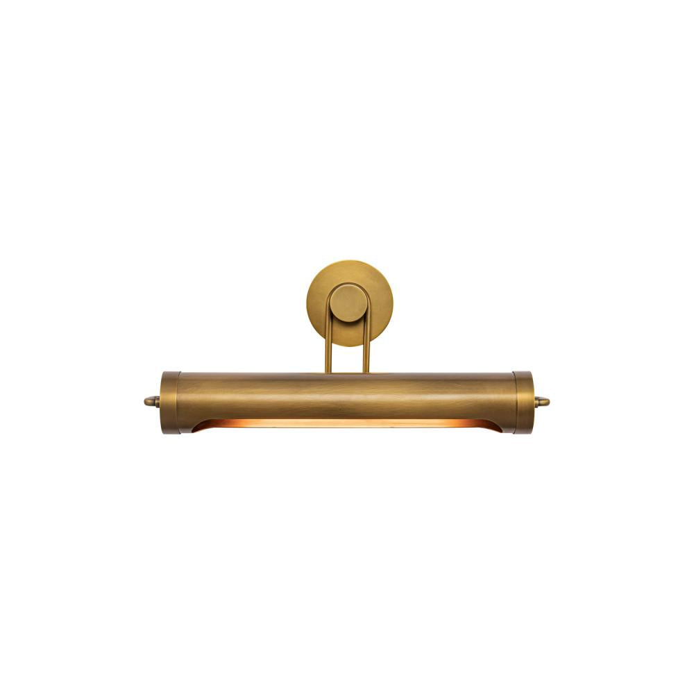 Wynwood 20-in Vintage Brass 2 Lights Wall/Picture Light