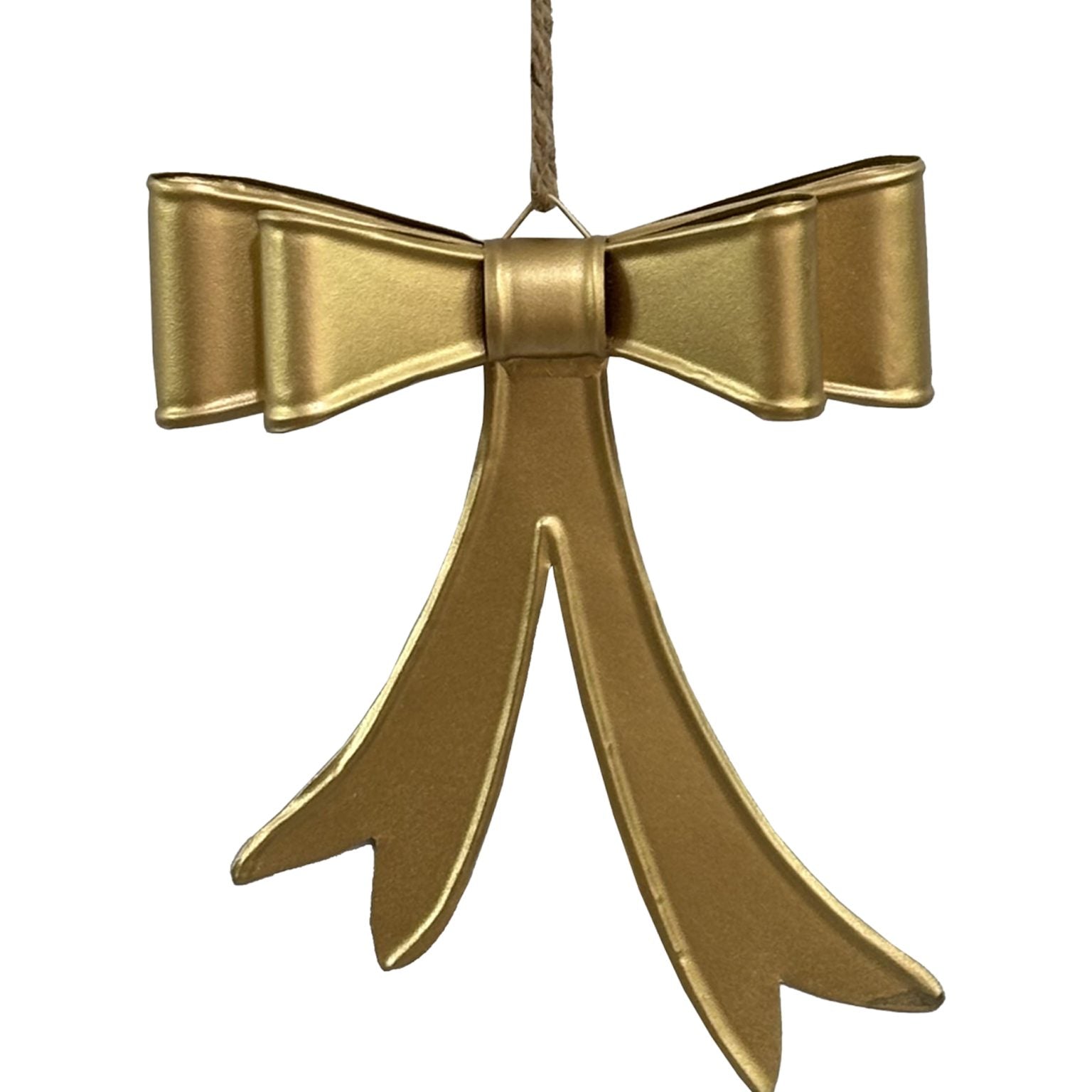 Gold Bow Ornaments (3 Types)