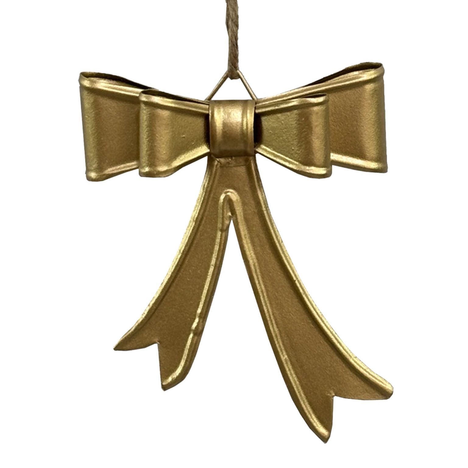 Gold Bow Ornaments (3 Types)