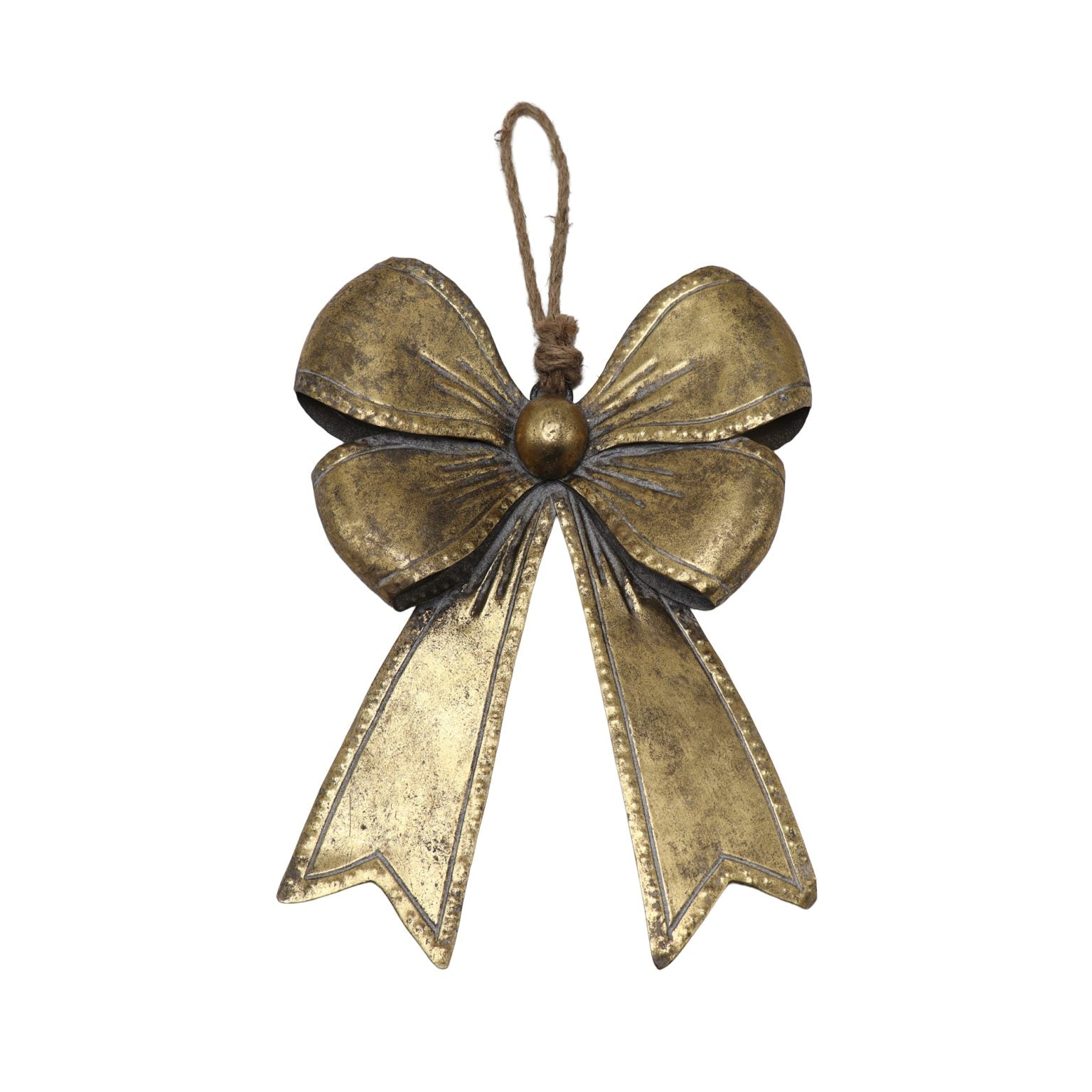 Gold Bow Ornaments (3 Types)