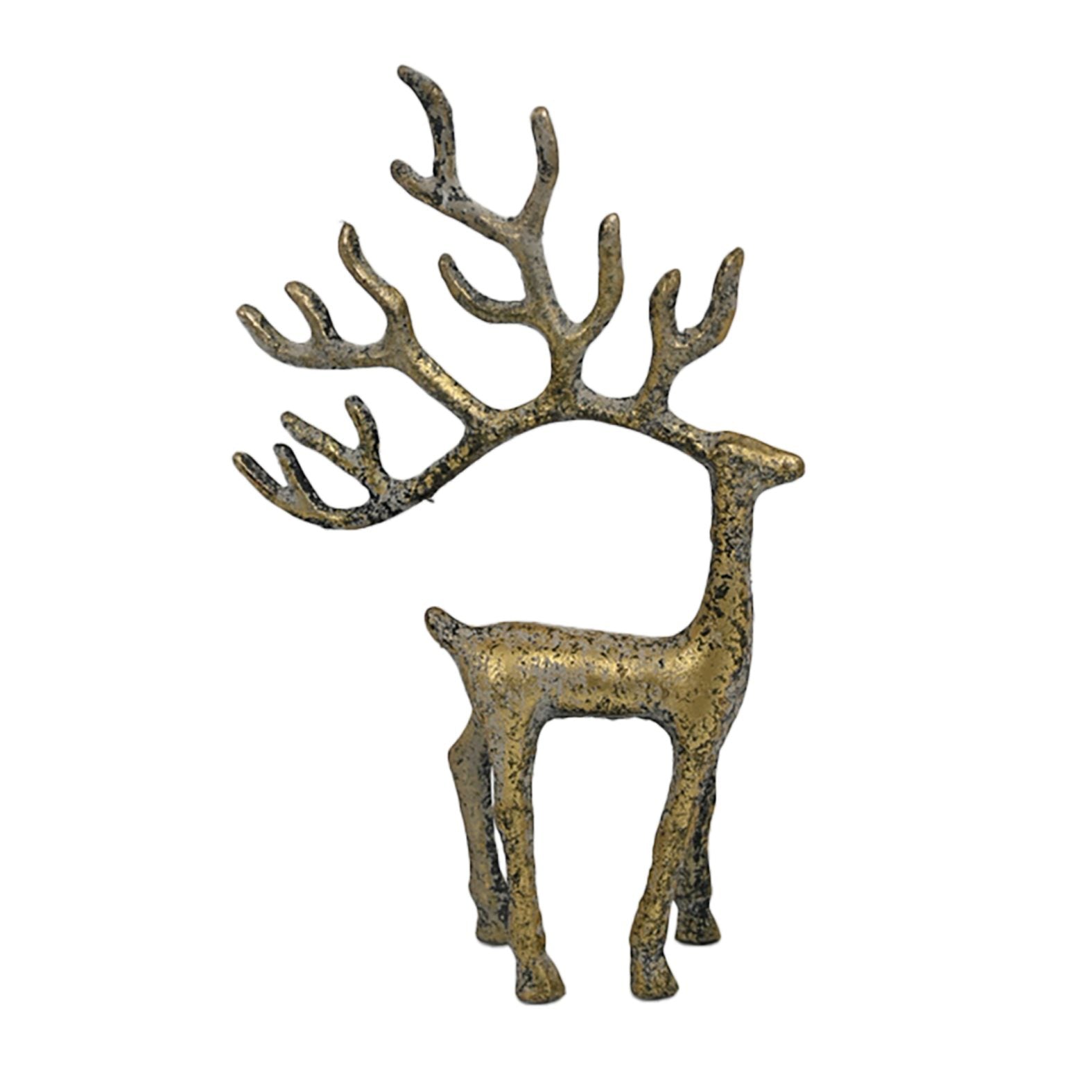 Gold Metal Reindeer (2 Sizes)