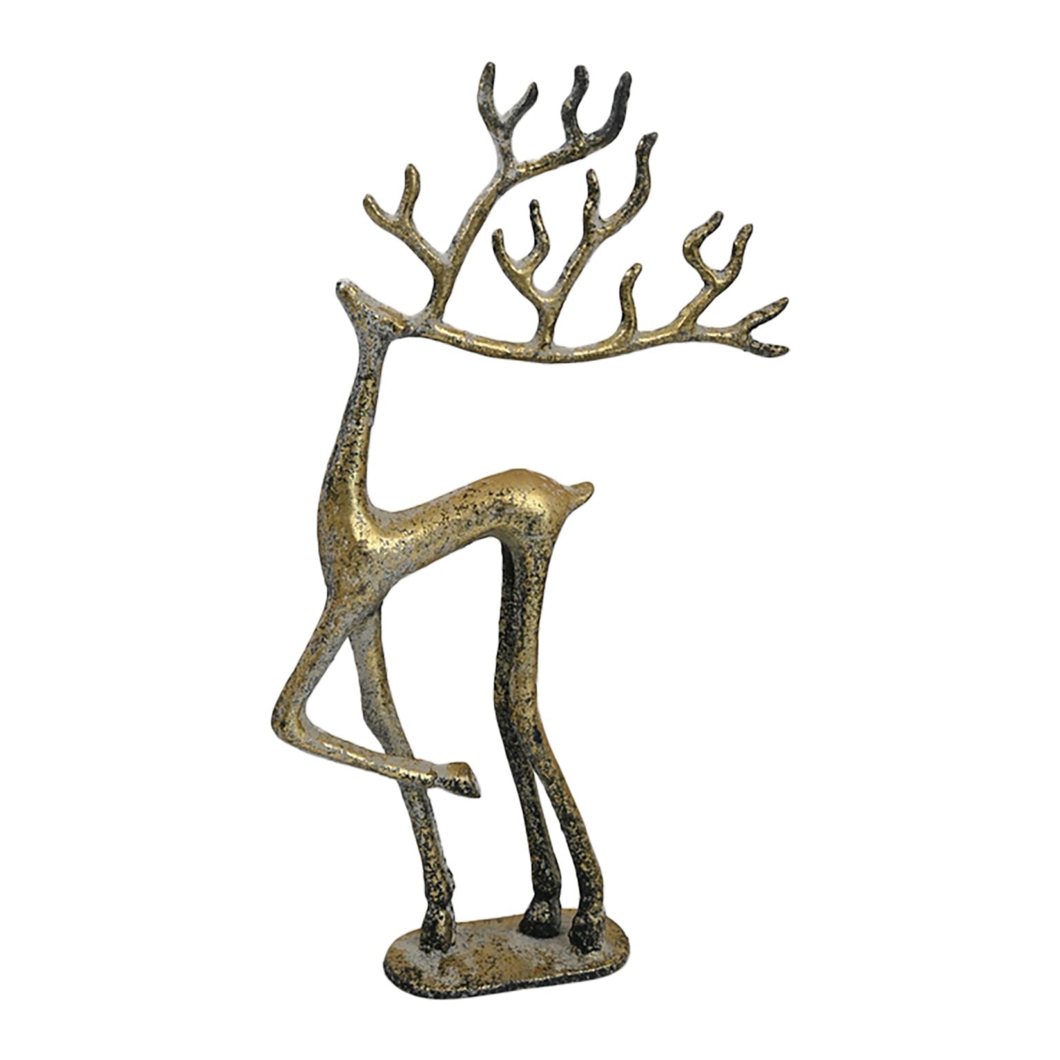 Gold Metal Reindeer (2 Sizes)