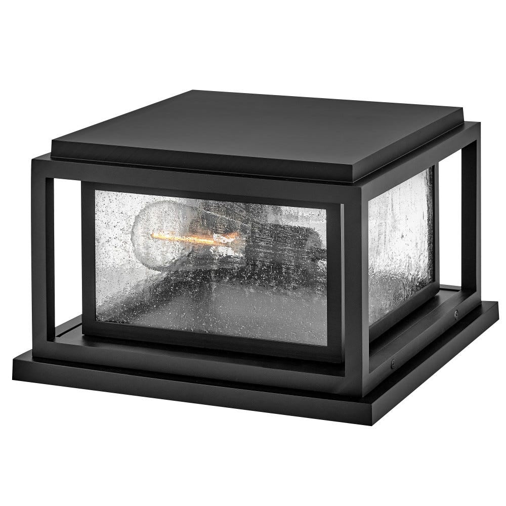 Small Pier Mount Lantern - Black