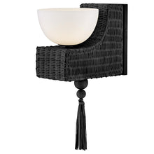 Load image into Gallery viewer, Medium Single Light Sconce - Black
