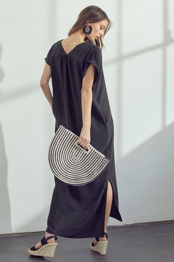 JADE BY JANE California -BOXY MAXI DRESS