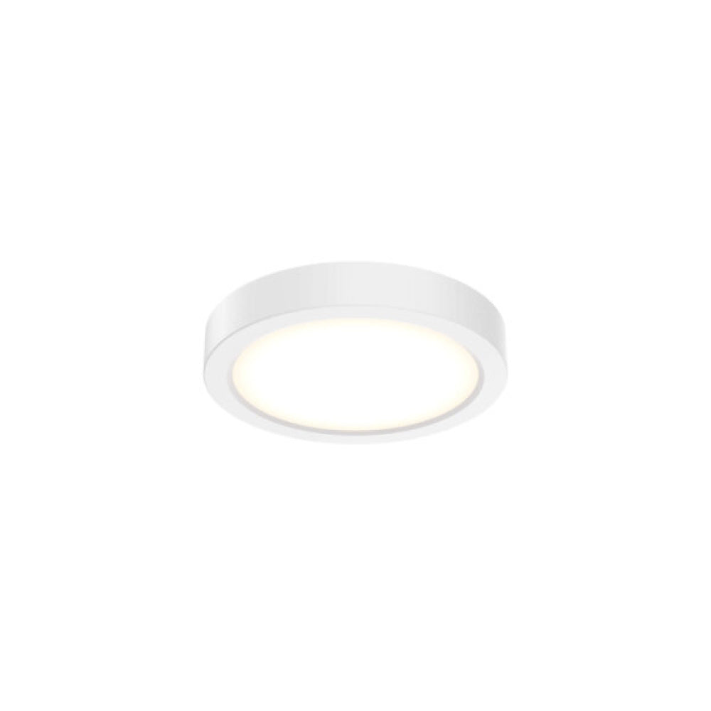 Round Flush Mount, Universal 120v - 347v, 0 - 10v Dimming