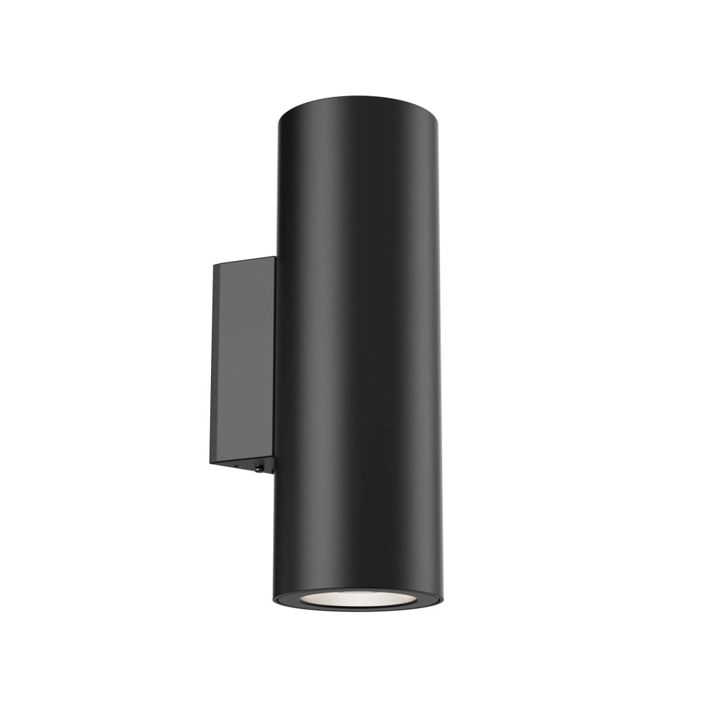 4in Round Wall Sconce, 120 - 347v, 0 - 10v Dim - Black