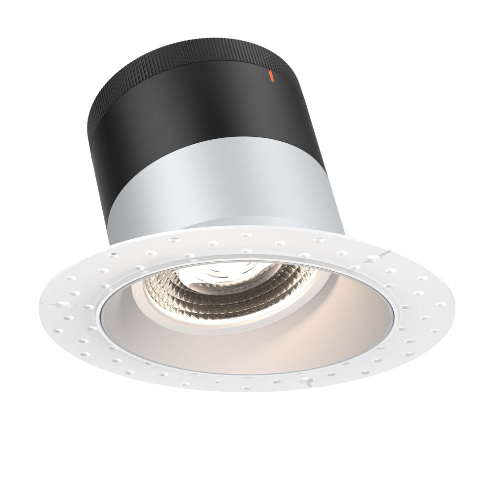 6in Modular Downlight, 5CCT, 35 Degree Beam Angle, Slope Ceiling, Alzak, Trimless
