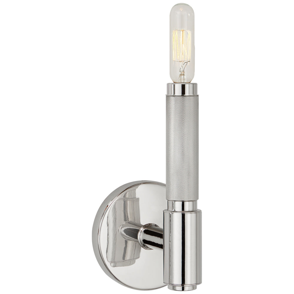 Barrett Small Single Knurled Sconce