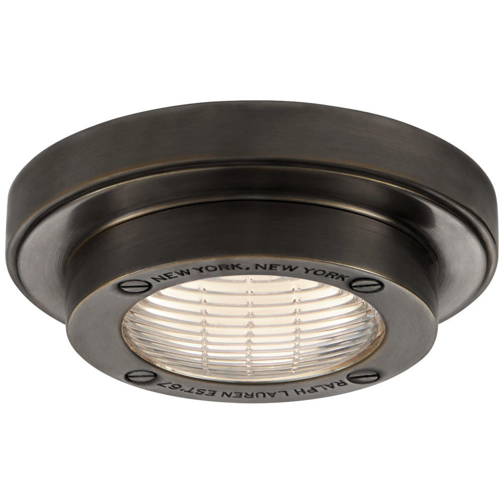 Grant 4.5" Solitaire Flush Mount