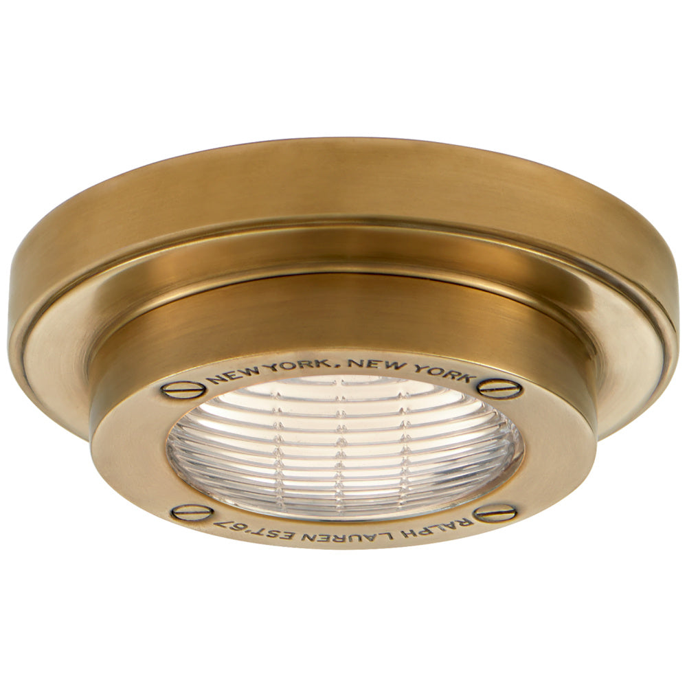 Grant 4.5" Solitaire Flush Mount