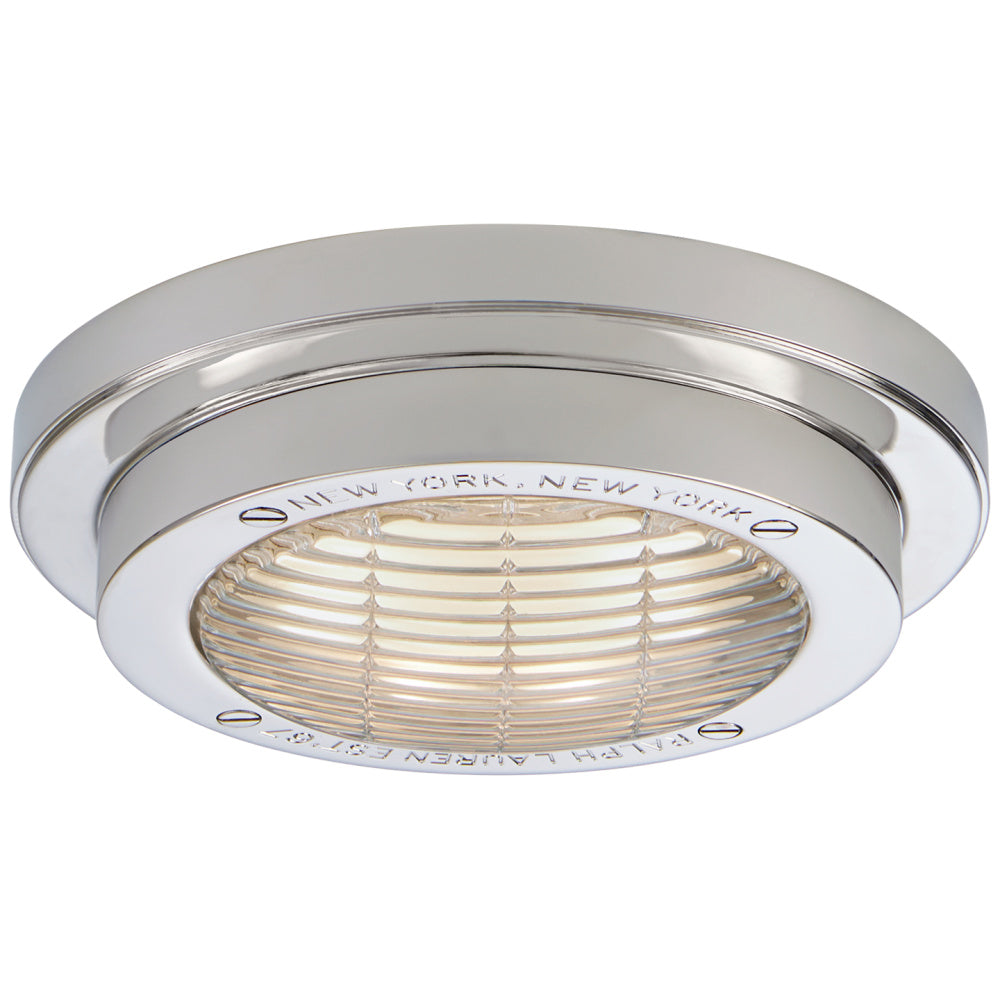 Grant 6.25" Solitaire Flush Mount
