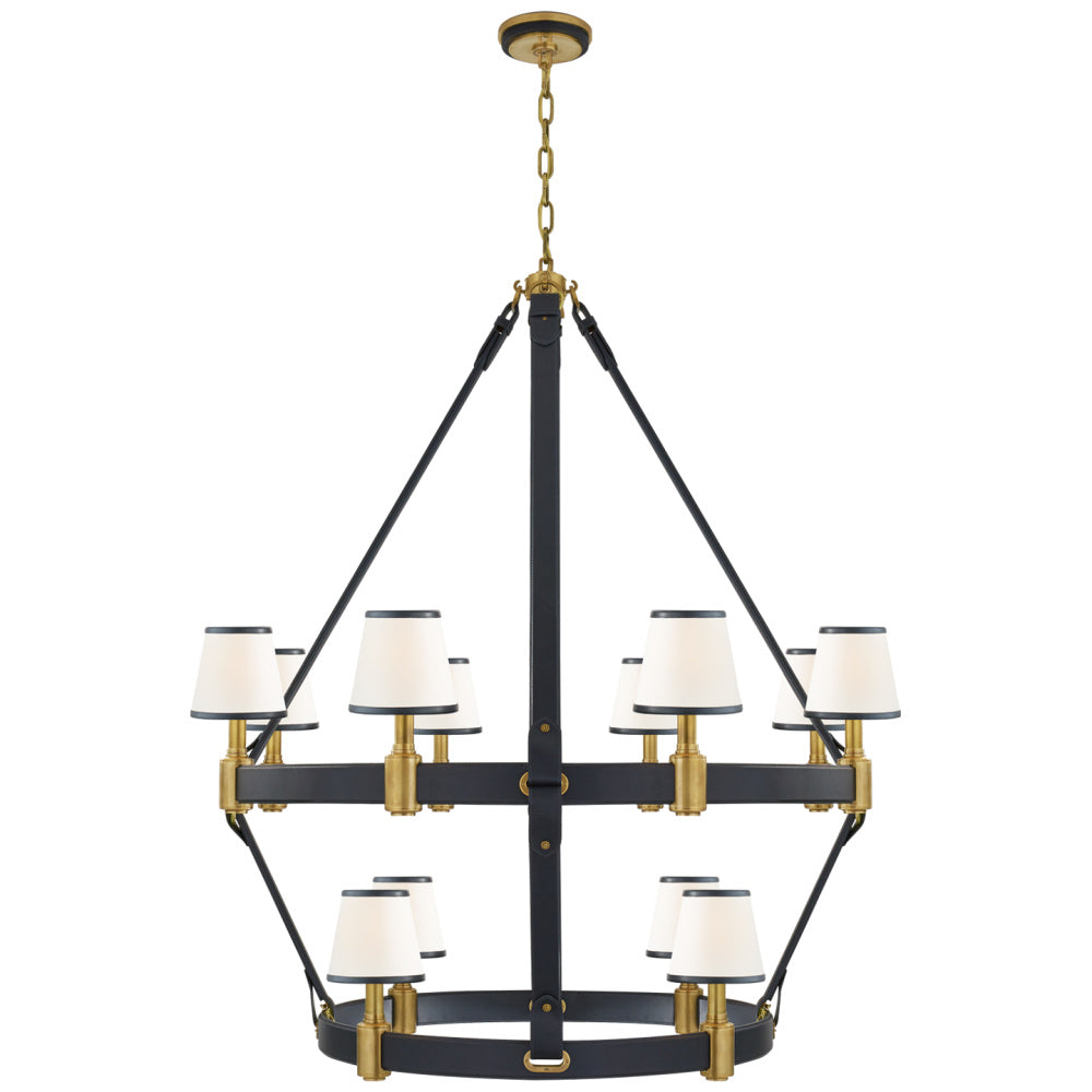 Riley Large Two Tier Chandelier