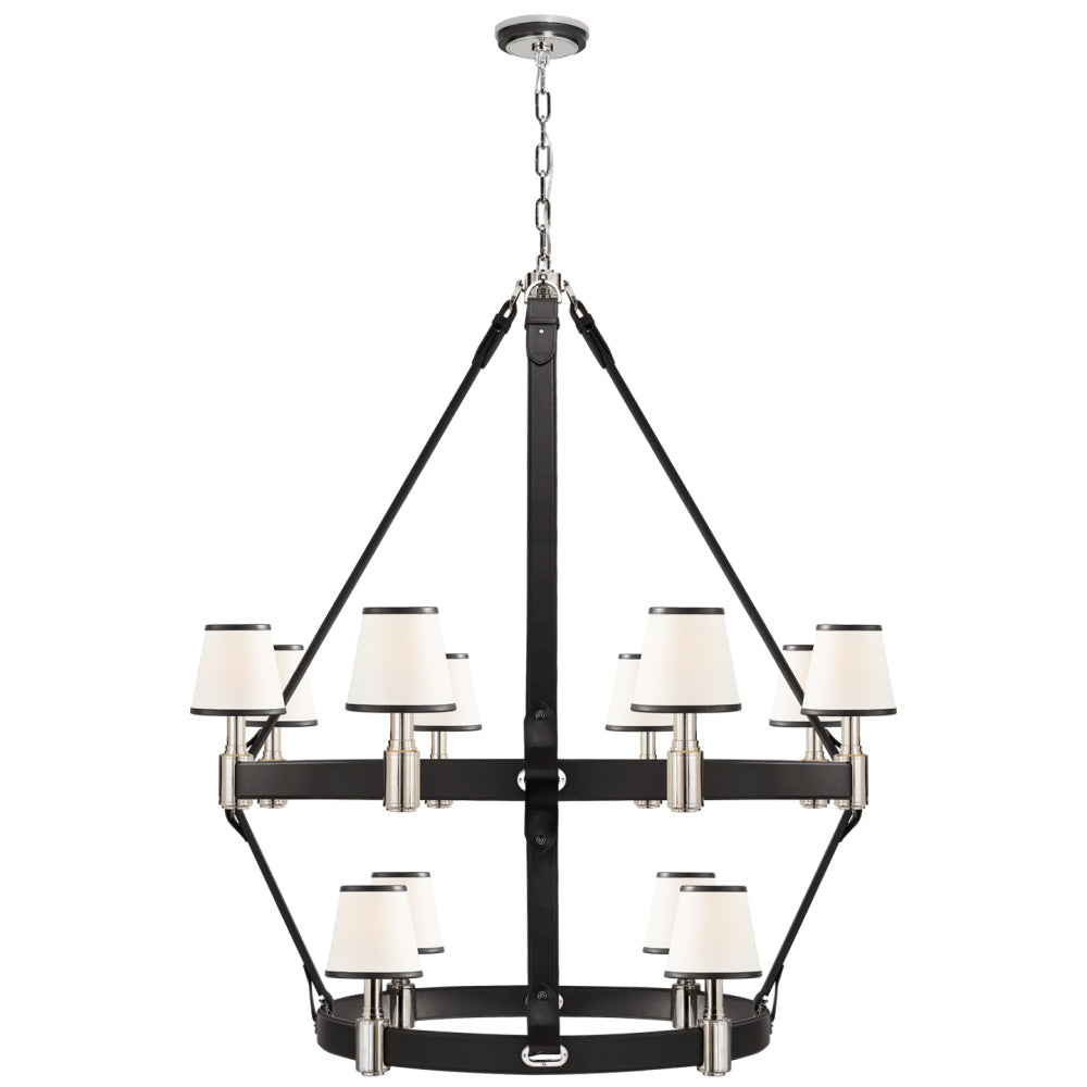 Riley Large Two Tier Chandelier