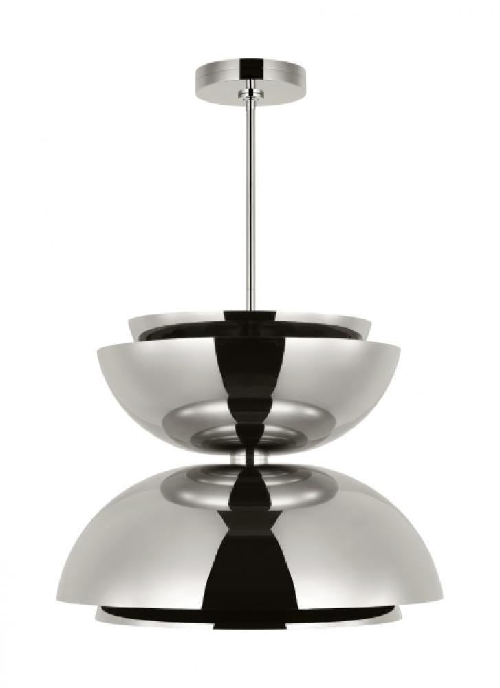 Shanti X-Large Double Asymmetric Pendant