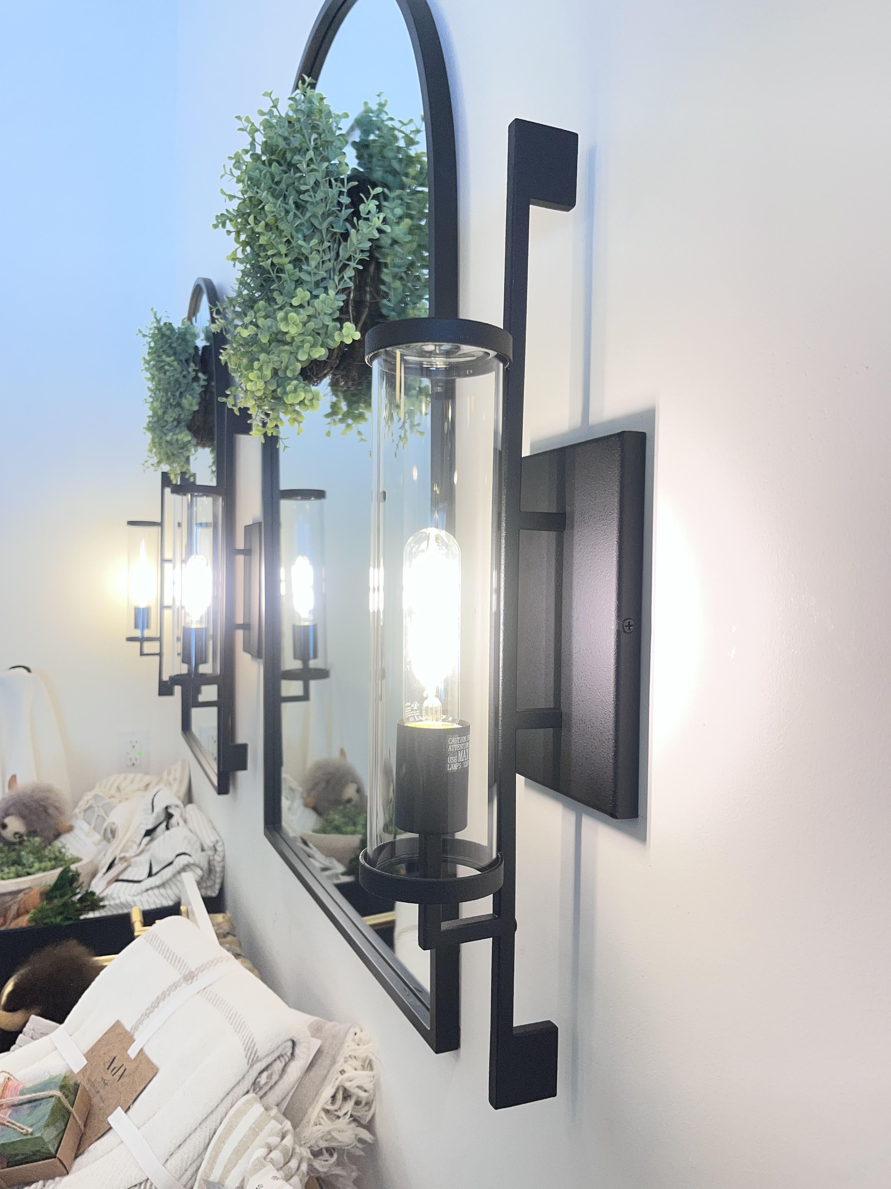 Park Slope Sconce in Forged Iron (3 Sizes)