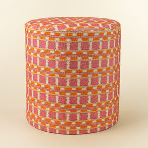 Sorbet Ikat Upholstered Stool