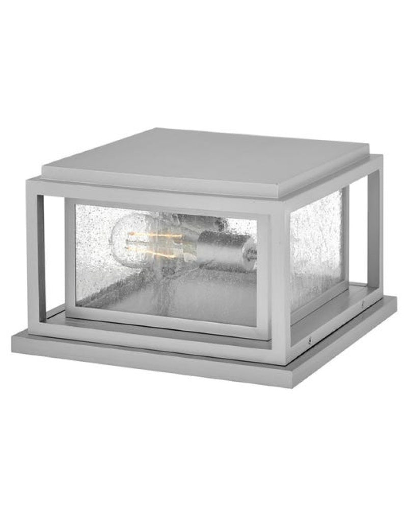 Small Pier Mount Lantern - Nickel