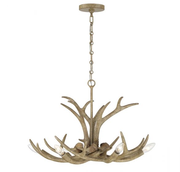 Daniel 6 Light Chandelier (2 Finishes)