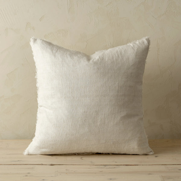 20x20 Lina Linen Pillow Glacier