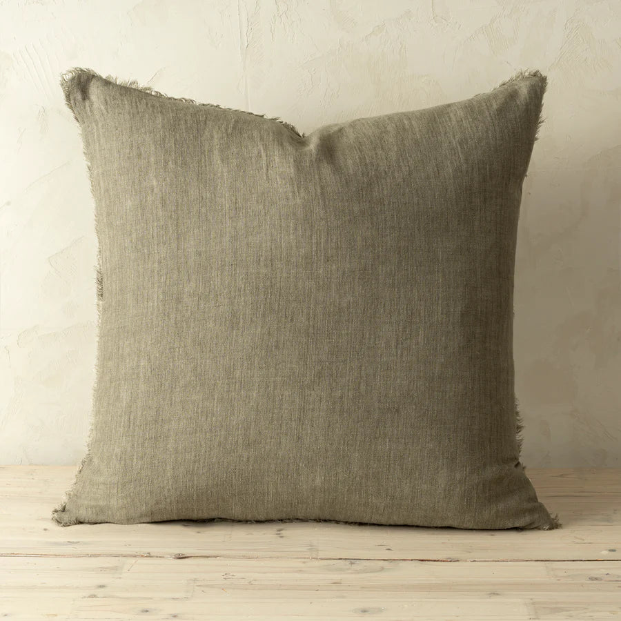 Lina Linen Pillow Mink