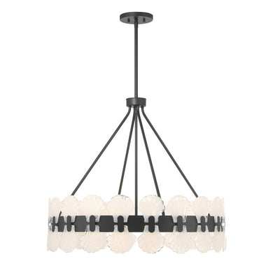 Bancroft 6-Light Chandelier in Matte Black